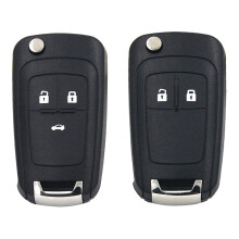 2x 3 Buttons/2 Buttons 434MHz with ID46 Chip Car Remote Control Key Fob for Aveo Cruze Orlando HU100 Blade