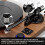 DIGITNOW Wireless Turntable HiFi System Wooden Bluetooth Record Player 2