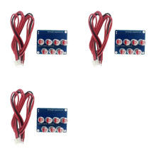 3X Égaliseur Actif 4S 6A pour Batterie Li-Ion LiFePO4, Carte D'Équilibrage de Transfert D'Énergie pour 4 Chaînes, Protection BMS 12 V