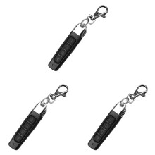 3X Universal Remote Control 433.92MHz for Gates, Garage and Barrier - 4 Buttons, Compact Design, Easy to Use