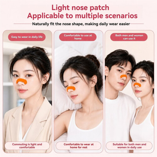3PCS Support Nose Shaping Strips Bridge Lifting  Reusable Adjustable Breathable Nose Wings Stickers 2