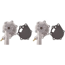 2X Engine Parts Water Pump with Gasket MM409302 for S4L S3L S3L2 K3B K3C K3D K3E K4F Hoflader Terex Iseki