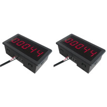 2X Compteur Électronique RS5135 à 5 Chiffres, DC12-24 V, 0-99999, Compteur Numérique à LED, Compteur Totalisateur Électronique.