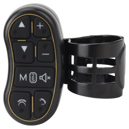 Car Steering Wheel Controller Steering Control Button Wireless Remote Control Applicable Universal Car Navigation DVD 1