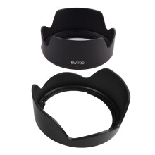 2 Pcs Lens Hood Black for EF-S: 1 Pcs EW-73D Lens Hood Shade Protector Cover 18-135Mm F/3.5-5.6 IS & 1 Pcs EW-73C Bayonet Lens Hood 10-18Mm