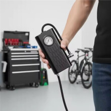Wireless Car Tire Inflator Portable Air Compressor Handheld Analog Gauge Display Air Pump for Car Motorcycle Bicycle