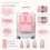 Sturdy Suitcase Magnetic Attraction Hanging Bag, Multi-Compartment  Travel Organizer with Attachment Straps B 6