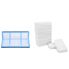 1 Pcs Dust Hepa Filter for V5 V5S V3 V3S V5Pro V50 V55 X5 V5S Pro Vacuum Cleaner & 10 Pcs Premium HEPA Filter for V3S V5 V5S V3S Pro