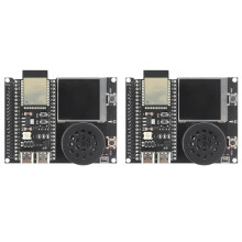 2X Carte de Développement ESP32 S3 N16R8 avec Écran TFT 1,54 Pouces, Kit D'Extension de Haut-Parleur pour Module Wi-Fi DIY AI Type-C