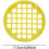 Hand Exercise Web- Suitable for Grip Training, Wrist Flexibility, and Forearm Workouts, for Indoors and Outdoors Yellow 5