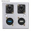 XLR-Anschluss D Patchpanel-Montageadapter Stecker auf Buchse Durchgangsstecker 3-Poliger Audioadapter 6