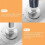 1.5" Tub Drain Extractor Removal Tool for Stubborn Rusted Broken Pipe for Bathtub Drain Repair Work 2