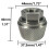1.5" Tub Drain Extractor Removal Tool for Stubborn Rusted Broken Pipe for Bathtub Drain Repair Work 9