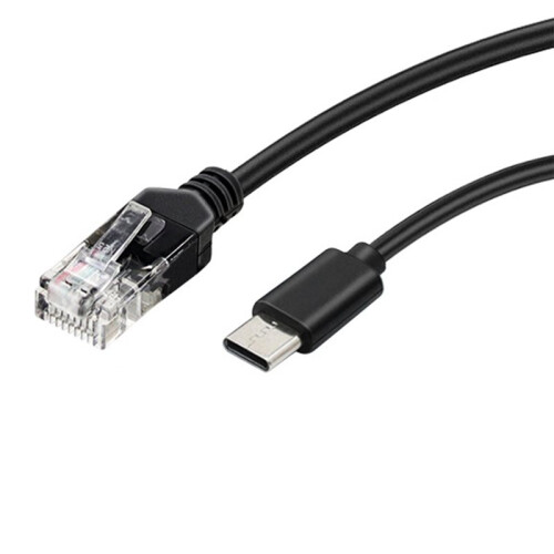 Gigabit 5V 2.4A PoE Splitter - 48V to 5V USB Power Module for Network Devices, Type-C Output 2