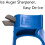 2Pcs Handheld Drill Sharpener Portable  Spiral Drill Bit Ice Auger Blade Sharpener Fishing Drill Sharpener Tackles 4