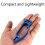 2Pcs Handheld Drill Sharpener Portable  Spiral Drill Bit Ice Auger Blade Sharpener Fishing Drill Sharpener Tackles 5