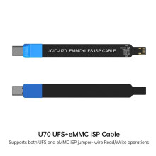 JCID U70 UFS + EMMC ISP Cable for NAND Supports Both UFS and EMMC ISP Jumper-Wire Connection Workflows Tool