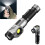 Portable Rotating Magnetic LED Flashlight 90-Degree Adjustable Corner Rechargeable Work Torch for Camping and Hiking 3