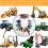 50 Heavy Equipment Keys Master Set, Construction Contractor Ignition Keys for CAT  Case  JCB 5