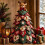 DIY Quilted Christmas Tree Kit,3D Padded Patchwork Sewing Set for Beginners, Home Mantel Table, Gift for  Lovers A 4
