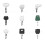 42PCS Heavy Equipment Key Master Set, Construction Machine Operator Keys Ignition for   JD Case JLG JCB 8