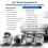 5PCS M12x1.5 Chrome Lug Nuts for   52950-14140 OEM Replacement Wheel Lug Nut Set 5