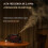 Tank Diffuser with LED Flame Effect Essential Oil Aroma Diffuser Remote Adapter  Aromatherapy Humidifier EU Plug B 2
