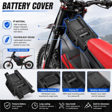 Capa Protetora de Reposição para Bateria de Motocross Elétrica para Yozma In10/Pro