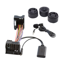3Pcs Engine Mounting Bush with Car 5.0 Aux Cable Microphone