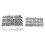 1 Set Button  Hex Socket  Cap Bolts Screws with Nuts & 1 Set Flat Washer and Lock Washer Assortment Set 1