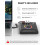 External CD DVD Drive USB 3.0 Type-C Disc Reader Burner Player with USB Hub & Card Slots 10