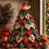 DIY Quilted Christmas Tree Kit, Christmas DIY Quilted Fabric Tree  Kit, 3D Padded Patchwork Sewing Set C 3