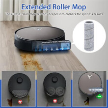 Kit de 15 Accessoires pour Aspirateur pour Deebot X11 OmniCyclone : Brosse Latérale Principale, Rouleau de Nettoyage et Filtres HEPA