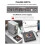 External CD DVD Drive USB 3.0 Type-C Disc Reader Burner Player with USB Hub & Card Slots 8