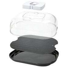 Thawing Tray for Chilled Meat - Quick Defrosting Food Thawing Tray for Steaks, Chicken & Seafood