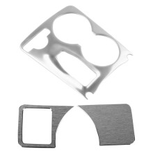 Console Water Cup Holder Trim with Headlight Cover Sticker for a W176 B W246, GLK X204 08-15