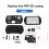 For PSP GO Replacement Housing with Buttons Sticker Kit for  PSP GO Game Console Accessories A 2
