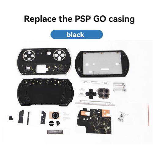 For PSP GO Replacement Housing with Buttons Sticker Kit for  PSP GO Game Console Accessories A 1