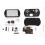 For PSP GO Replacement Housing with Buttons Sticker Kit for  PSP GO Game Console Accessories A 5