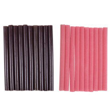 20Pcs 100mm x 7mm Adhesive Hot Melt Glue Sticks for Hot Melt Glue Gun Brown with