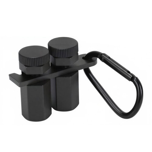 Tall Stair Gauges for Framing Square with Holder&Carabiner Knobs,Versatile Circu
