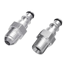 2Pcs Quick Connection Pressure Washer-Gun Hose Adapter for Lavor Vax,M14 Convex Quick Insertion & M14 Recessed Quick Insert