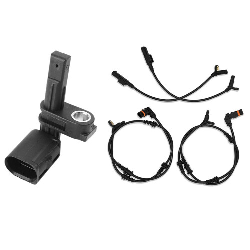 4Pcs Front Rear Wheel Speed Sensor for - W164 with ABS Speed Sensor for - Q7 - Cayenne 92A