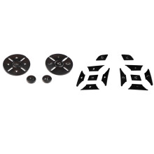24Pcs Car Steering Wheel Button Trim Cover Sticker for a B C E Ml Gl Sl Class W176 W212 W204