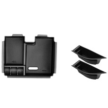 Central Armrest Storage Box Car Organizer for Land Evoque 2009-2013 & Front Door Handle Storage Box