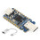 RP2350 USB C Microcontroller Development Board Dual-Core & Dual-Architecture for Raspberry Pi RP2350A with Converter 4