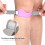 2PCS Patellar Tendon Support Strap Dual-Way Adjustable Patella Knee Strap for Running Cycling Badminton A 2