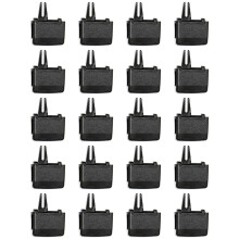 20X für   Vorne  Rechts Lüftungs Klappen, Vordere Reihe Luft Gitter Klappen Clip für W166 Ml Gle Klasse X166 Gl Gls Klasse