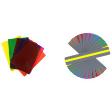 24Pcs Guided Reading Strips Highlight Strips Colored Overlay Bookmarks Help with Dyslexia Teacher Supply Assistant