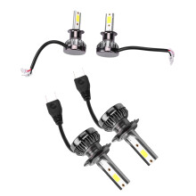 4Pcs 1400W LED Headlight Bulbs Conversion Kit FOG Driving Light DRL 6000K White-Plug and , 2 Pcs H3 & 2Pcs H7